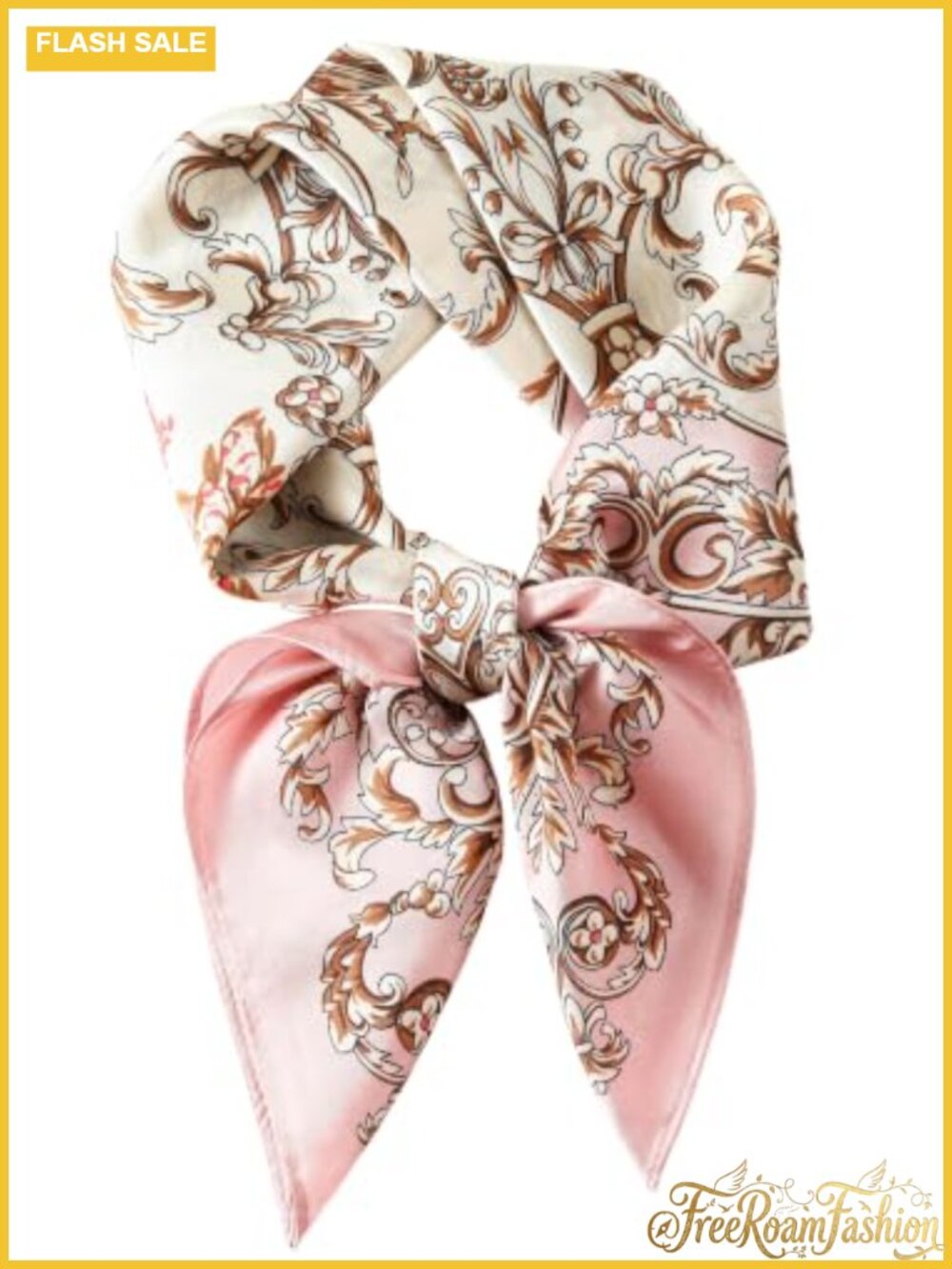 Faux Silk Satin Square Scarf Lightweight Neck Headscarf